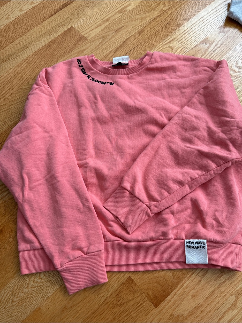 Nautical Pink Crewneck Sweatshirt